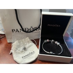 pandora bracelet with charms authentic new