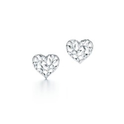 Paloma Picasso Olive Leaf Heart Earrings
