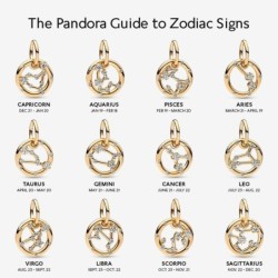 Gemini Zodiac Dangle Charm