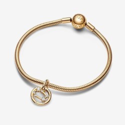 Gemini Zodiac Dangle Charm Bracelet Set