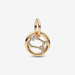 Gemini Zodiac Dangle Charm Bracelet Set