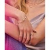 Kendra Scott Emilie Gold Chain Bracelet in Iridescent Drusy
