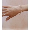 Emilie Rose Gold Chain Bracelet in Sand Drusy