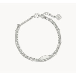 Kendra Scott Fern Multi Strand Bracelet in Bright Silver