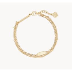 Kendra Scott Fern Multi Strand Bracelet in Gold
