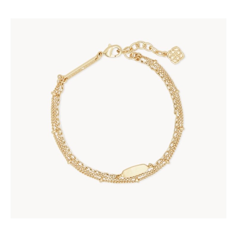 Kendra Scott Fern Multi Strand Bracelet in Gold