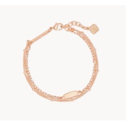 Kendra Scott Fern Multi Strand Bracelet in Rose Gold