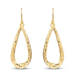 KAY Jewelry Teardrop Earrings 14K Yellow Gold