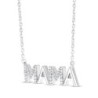 Diamond Alternating "Mama" Necklace ,MOTHER'S DAY GIFTS