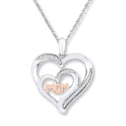 Mom Heart Necklace,Womens Necklaces