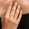 VIR JEWELS 3/8Diamond Engagement Ring for Women Round