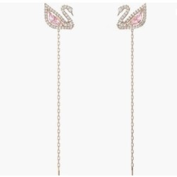 SWAROVSKI Dazzling Swan Jewelry Collection, Pink Crystals Errings