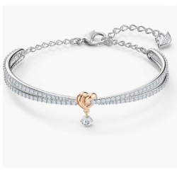 SWAROVSKI Lifelong Heart Bracelet Crystal Jewelry,For Wife Gift