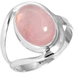 JEWELOPORIUM 925 Sterling Silver Handmade Ring for Women Oval Gemstone