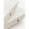 2-pack Metal Wall Shelves,White Colors